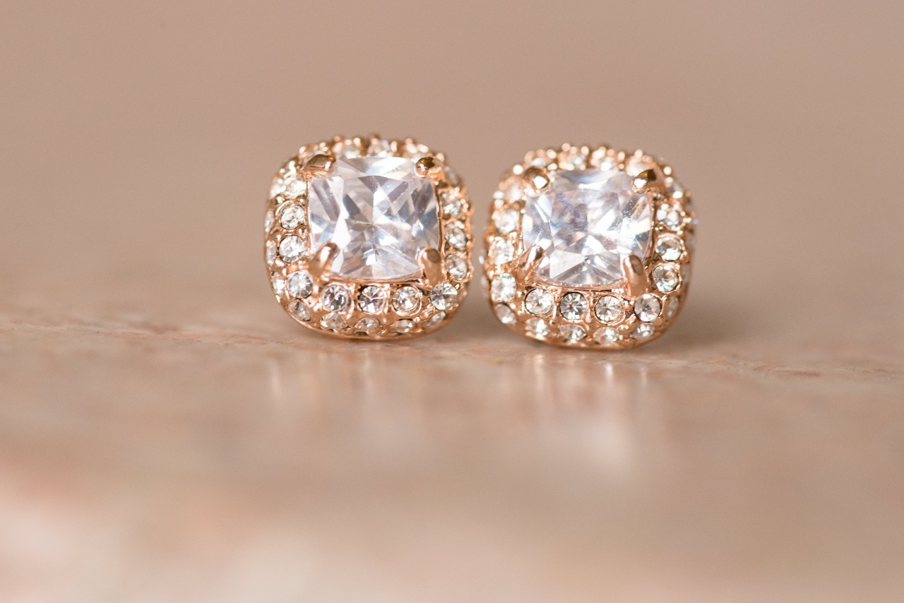 Accessorize with Diamond Studs with a Twist