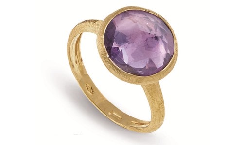 Yellow gold and amethyst fashion ring by Marco Bicego