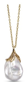 Mastolini Pearl and 14K Yellow Gold Necklace