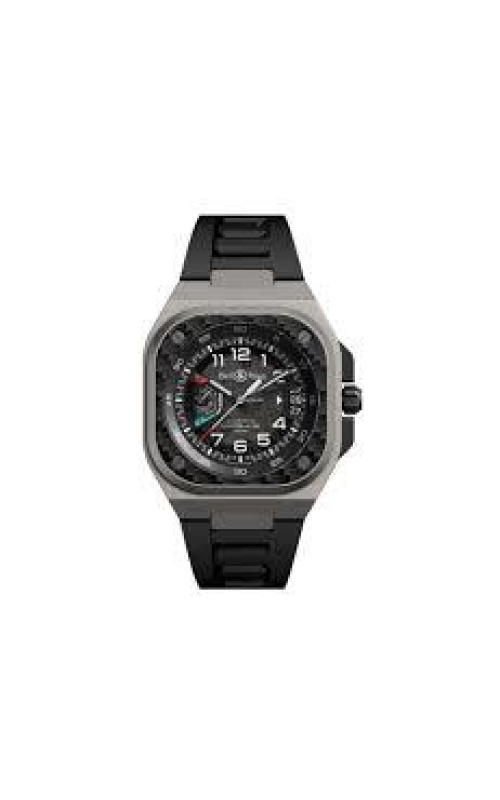 Bell & Ross BRX5 Auto Titanium/Carbon Rubber Strap Bell & Ross