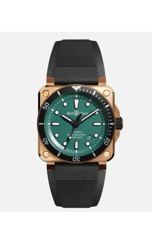 Bell & Ross BR-03 Diver Black & Green Bronze 729/999 Bell & Ross