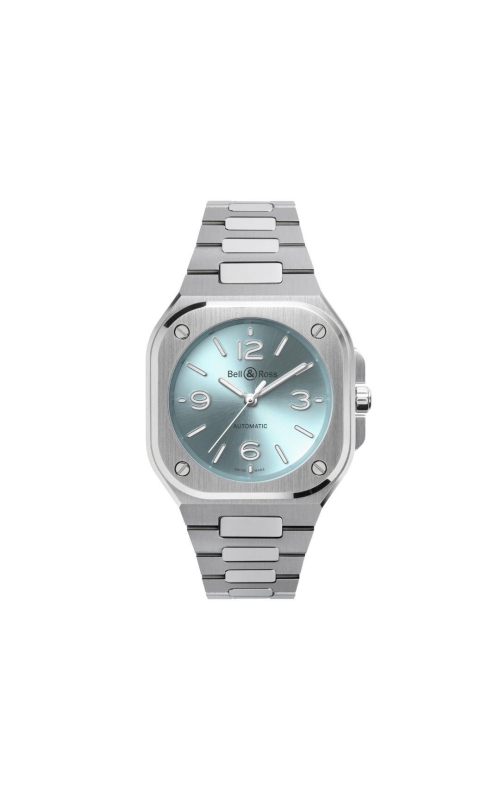 Bell & Ross BR-05 36mm Ice Blue Dial Steel Watch