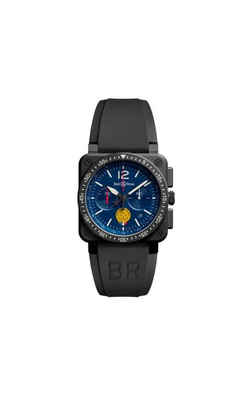 Bell & Ross 42MM BR03-94 Ceramic Schrono