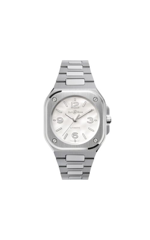 Bell & Ross 36MM BR05 Mother Of Pearl Dial Steel Watch