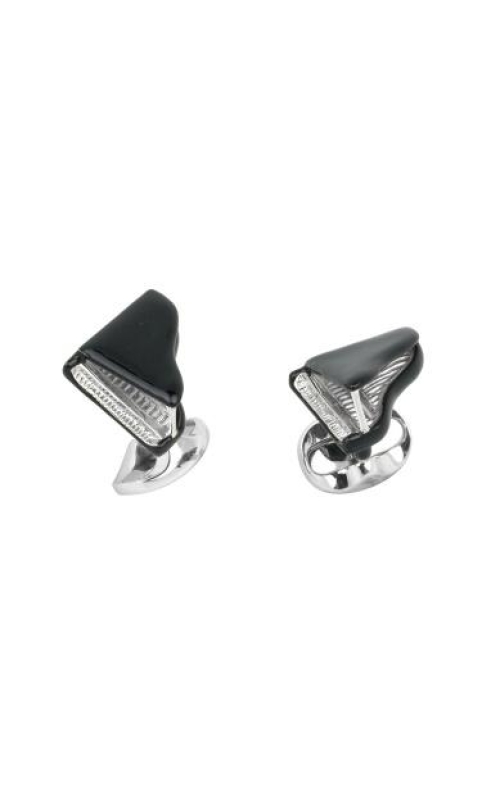 DEAKIN & FRANCIS LTD. Sterling Silver Piano Cufflinks