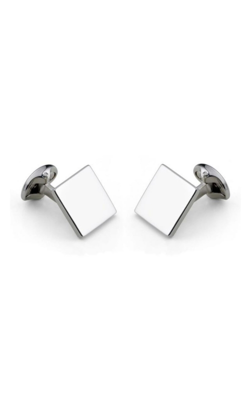 DEAKIN & FRANCIS LTD. Sterling Silver Plain Square Cufflinks