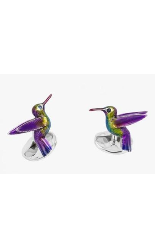DEAKIN & FRANCIS LTD. Sterling Silver Hummingbird Cufflinks