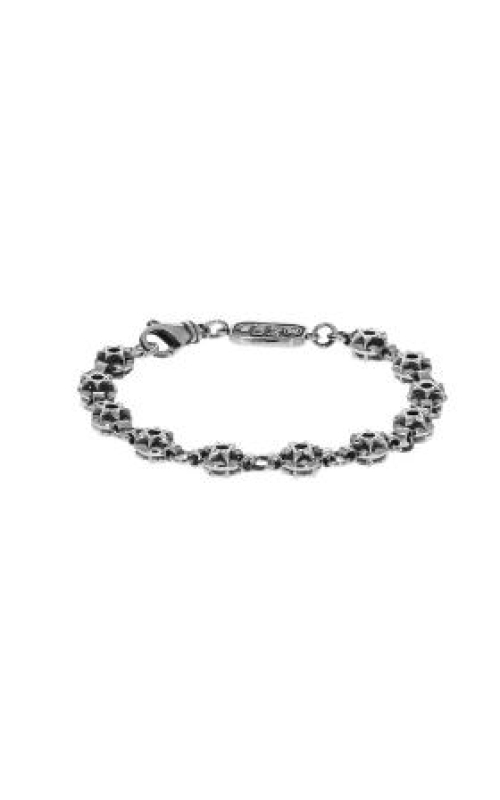 KING BABY Star of David Round Link Bracelet