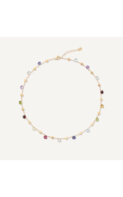 MARCO BICEGO Paradise 18k Yellow Gold Single-Strand Gemstone Necklace