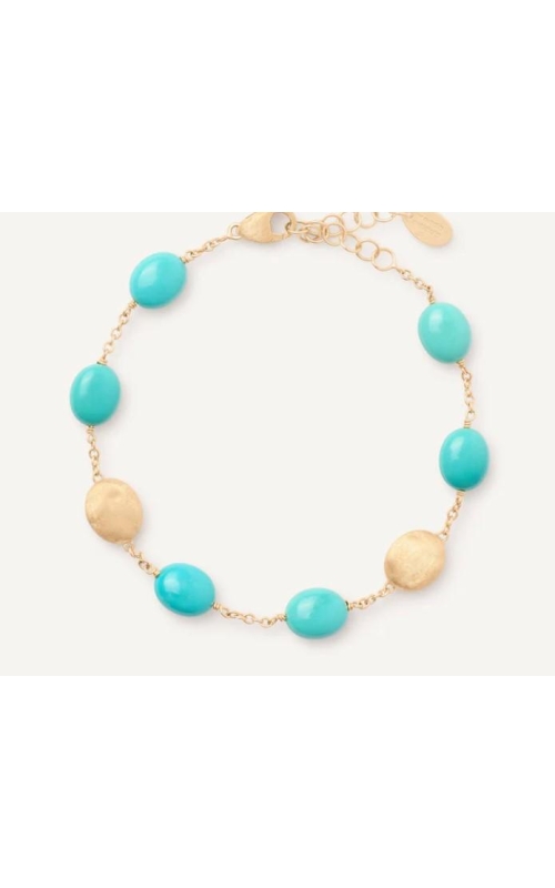 MARCO BICEGO Siviglia 18K Yellow Gold Bracelet with Turquoise