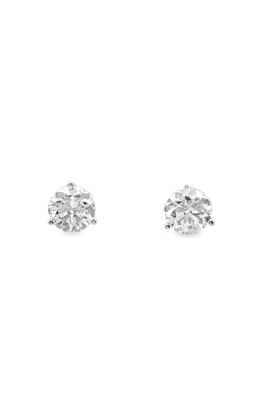 MARTIN FLYER 18K White Gold Diamond Studs