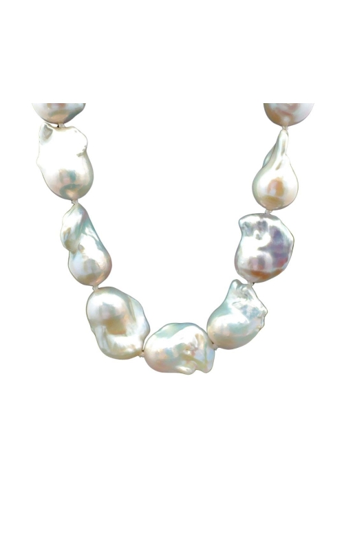 MASTOLONI 14 Karat Yellow Gold Baroque Freshwater Pearl Necklace