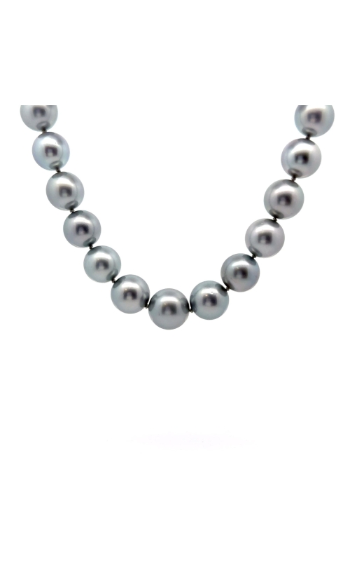 MASTOLONI 18 Karat White Gold Tahitian Pearl Necklace