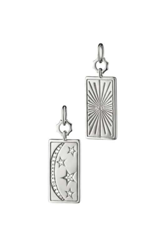 MONICA RICH KOSANN Sun, Moon and Stars Medallion with Sapphires