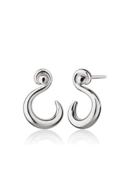MONICA RICH KOSANN Infinity Wrap Hoop Earrings