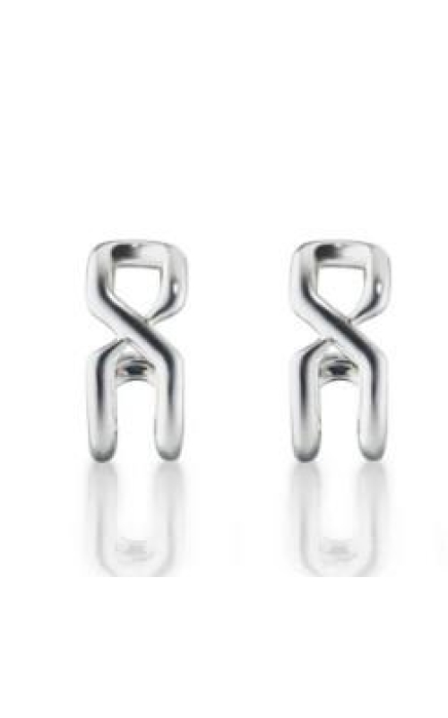 MONICA RICH KOSANN The Symbol Small Infinity Hoop Earrings