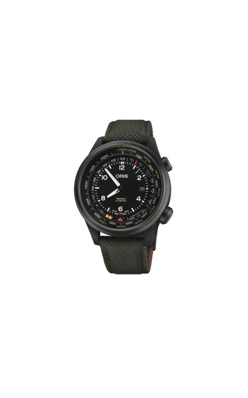 ORIS ProPilot Altimeter 47mm Black Dial With Textile Straps