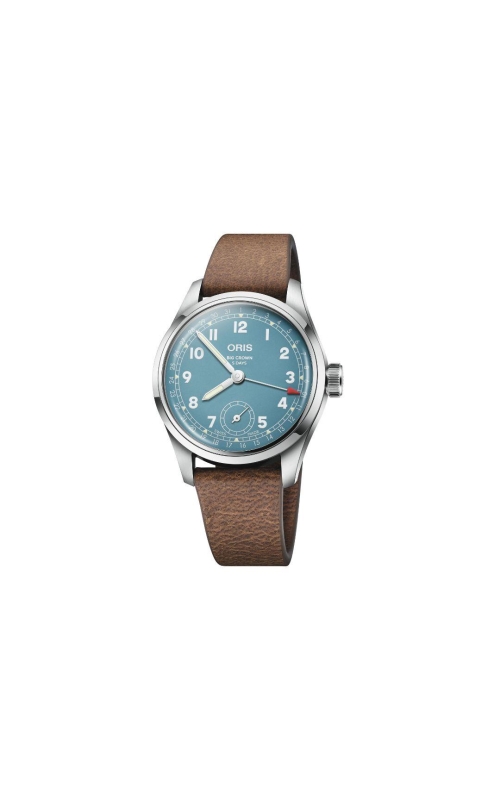 ORIS Big Crown Calibre 473 38mm Blue Dial With Leather Straps