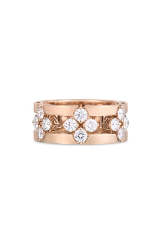 ROBERTO COIN 18K Rose Gold Love in Verona Diamond Open Frame Ring