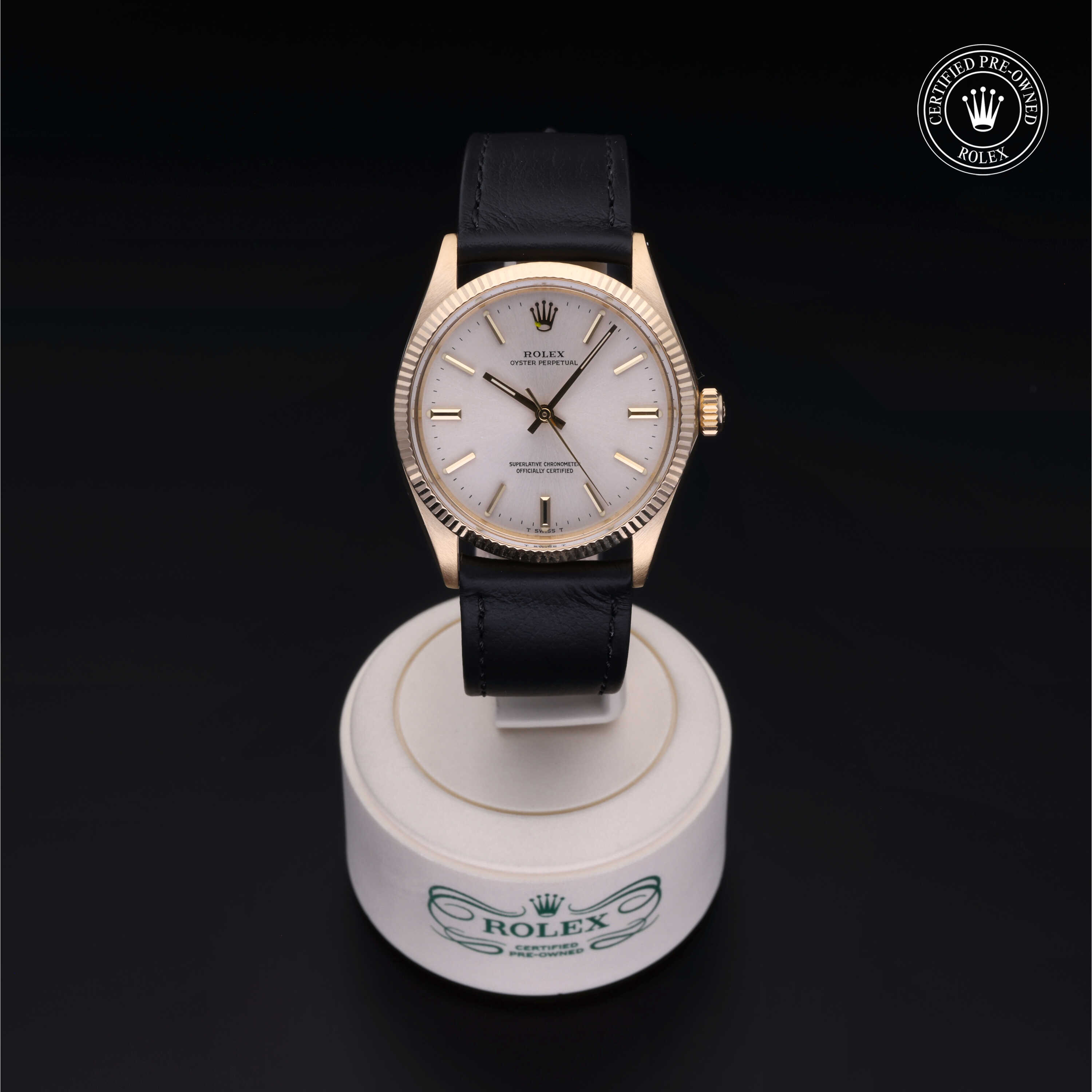 Rolex Oyster Perpetual in Gold 18 Carat Yellow  at Wilson & Son Jewelers