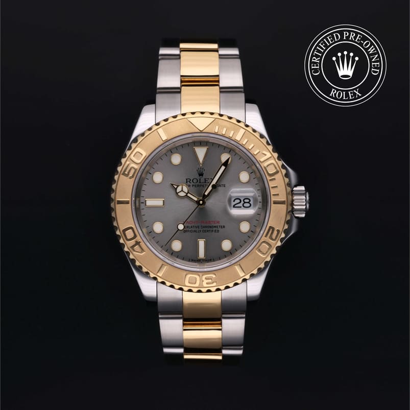 Rolex Yacht-Master in Rolesor 18 Carat Yellow M16623-0008 at Wilson & Son Jewelers