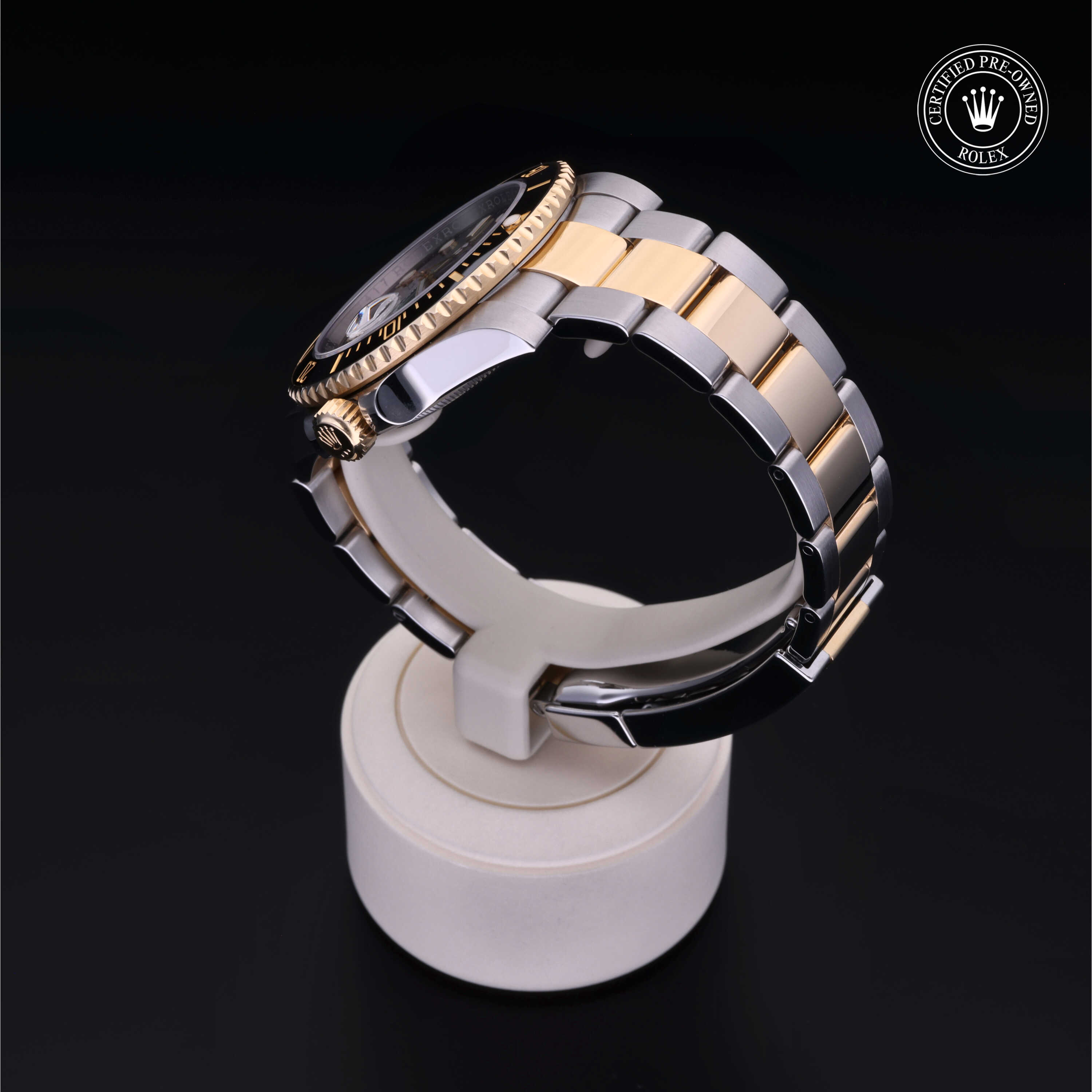 Rolex Submariner in Rolesor 18 Carat Yellow M116613LN-0001 at Wilson & Son Jewelers