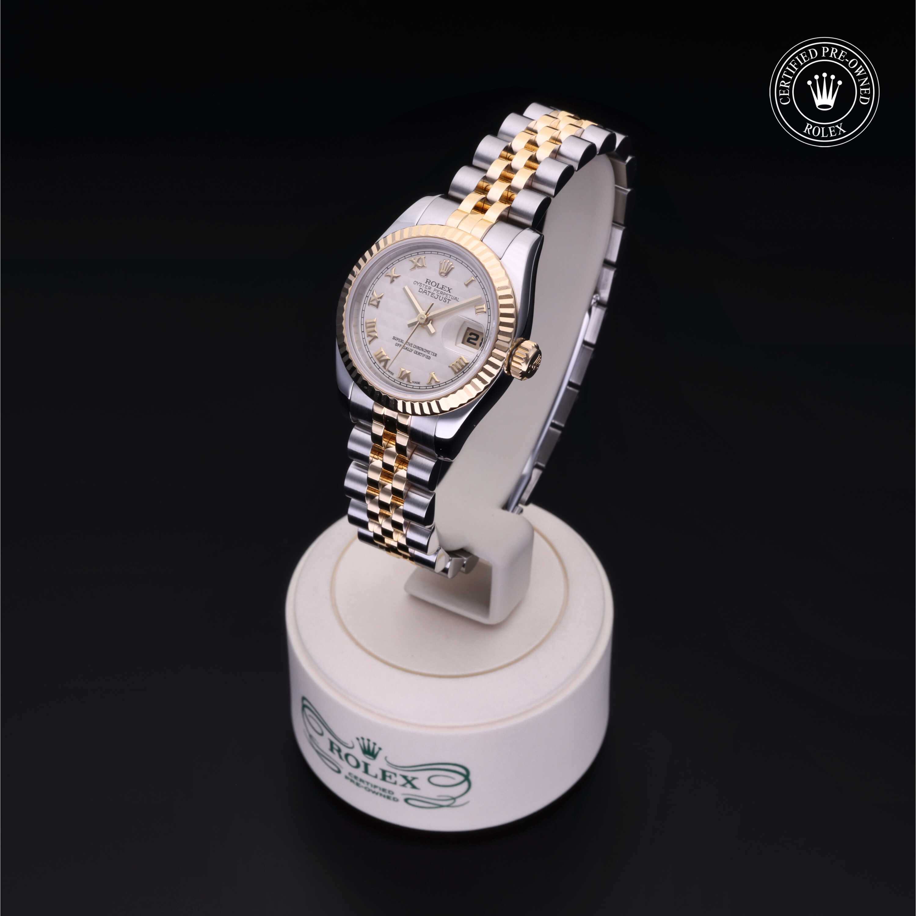 Rolex Lady-Datejust in Rolesor 18 Carat Yellow M179173-0058 at Wilson & Son Jewelers
