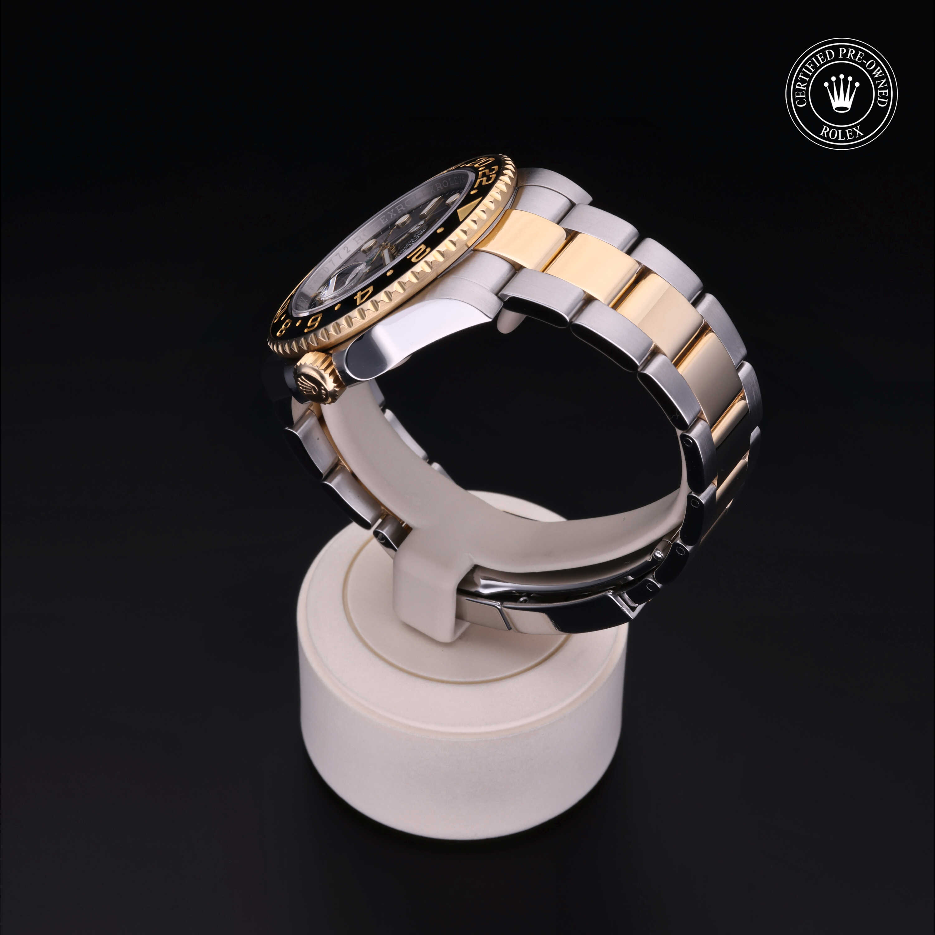 Rolex GMT-Master II in Rolesor 18 Carat Yellow M116713LN-0001 at Wilson & Son Jewelers