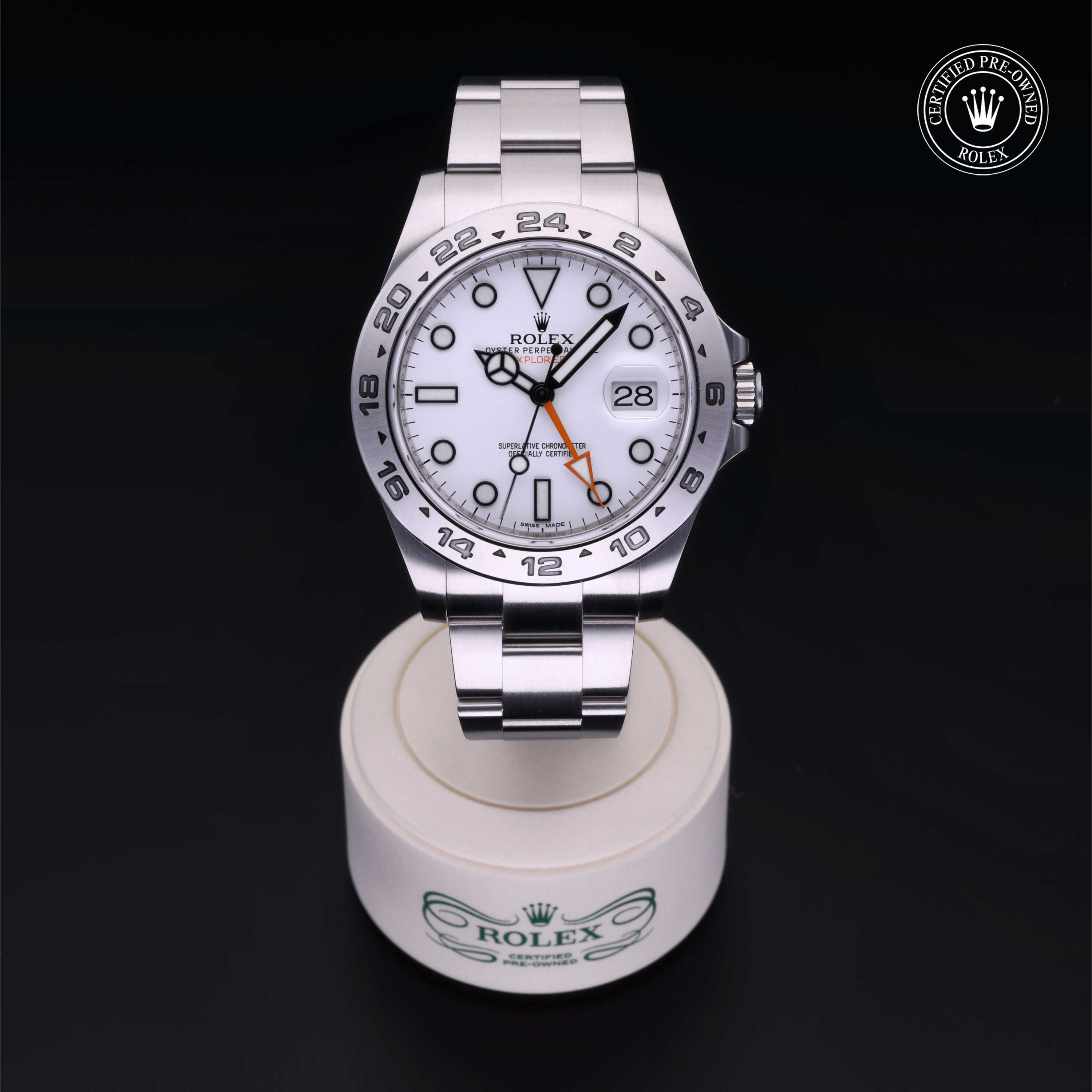 Rolex Explorer II in Steel M216570-0001 at Wilson & Son Jewelers