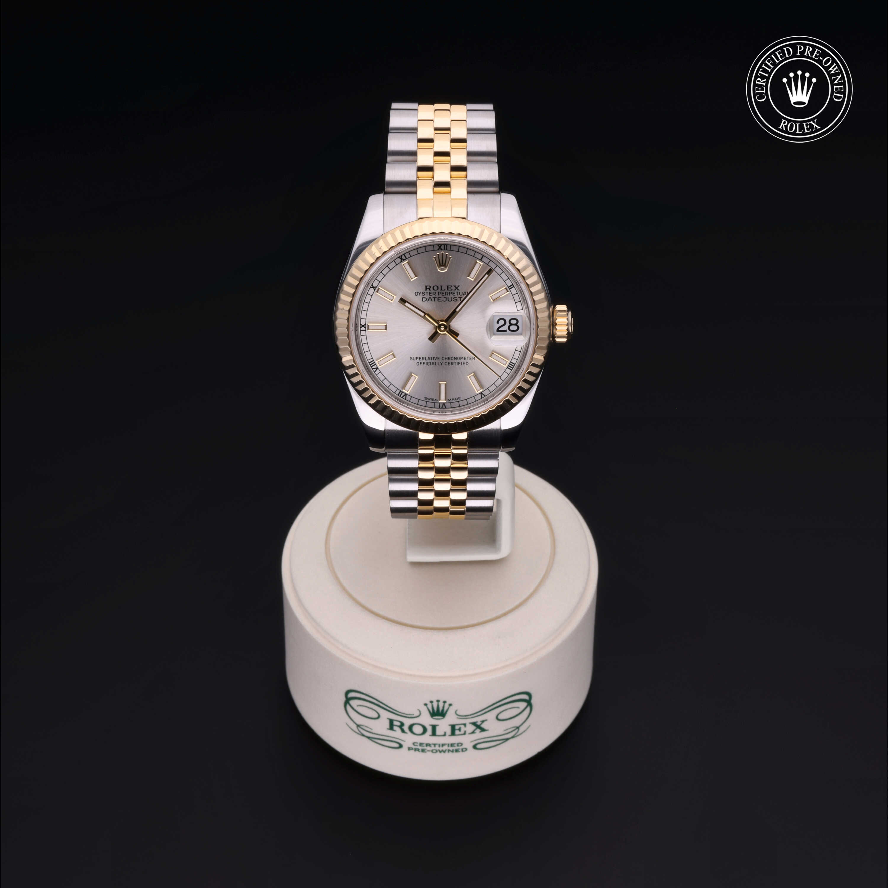 Rolex Datejust in Rolesor 18 Carat Yellow M178273-0030 at Wilson & Son Jewelers