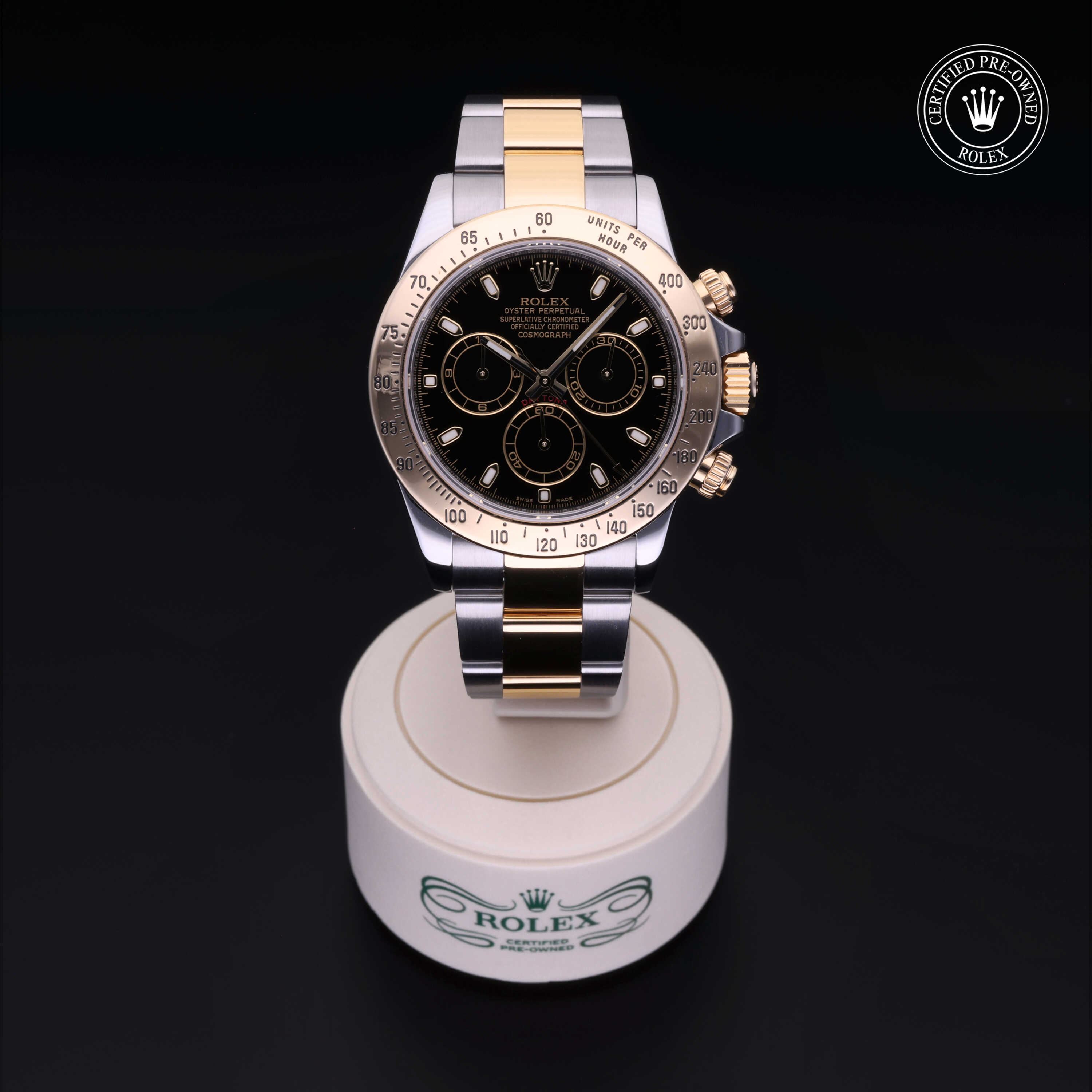 Rolex Cosmograph Daytona in Rolesor 18 Carat Yellow M116523-0039 at Wilson & Son Jewelers