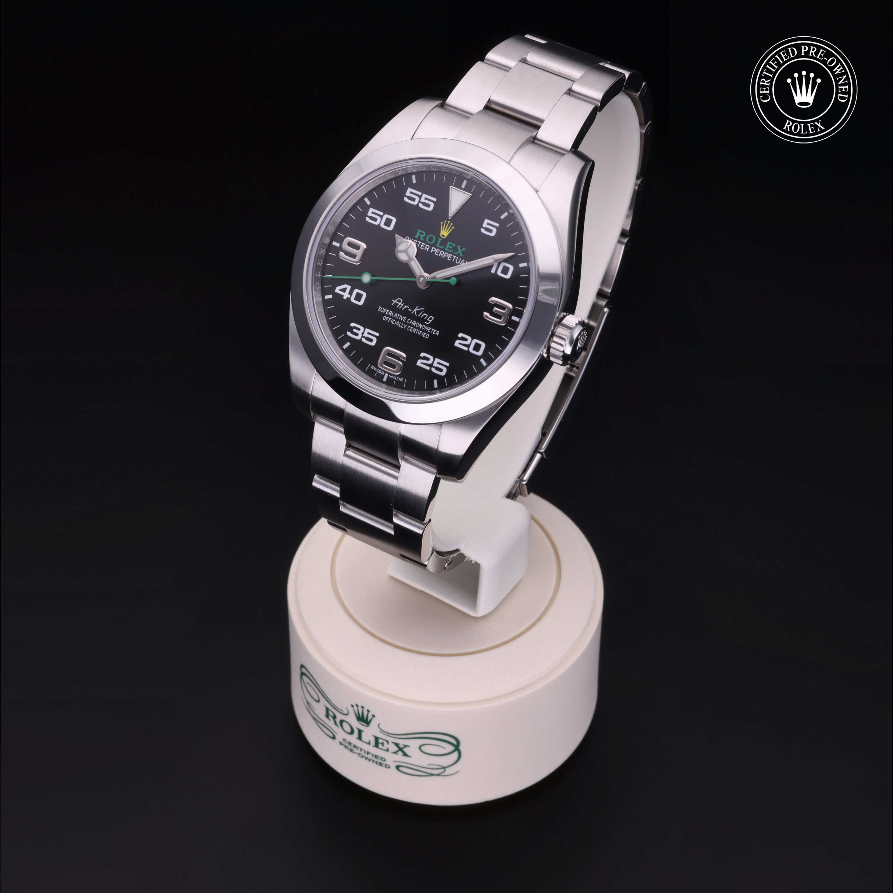 Rolex Air-King in Steel M116900-0001 at Wilson & Son Jewelers