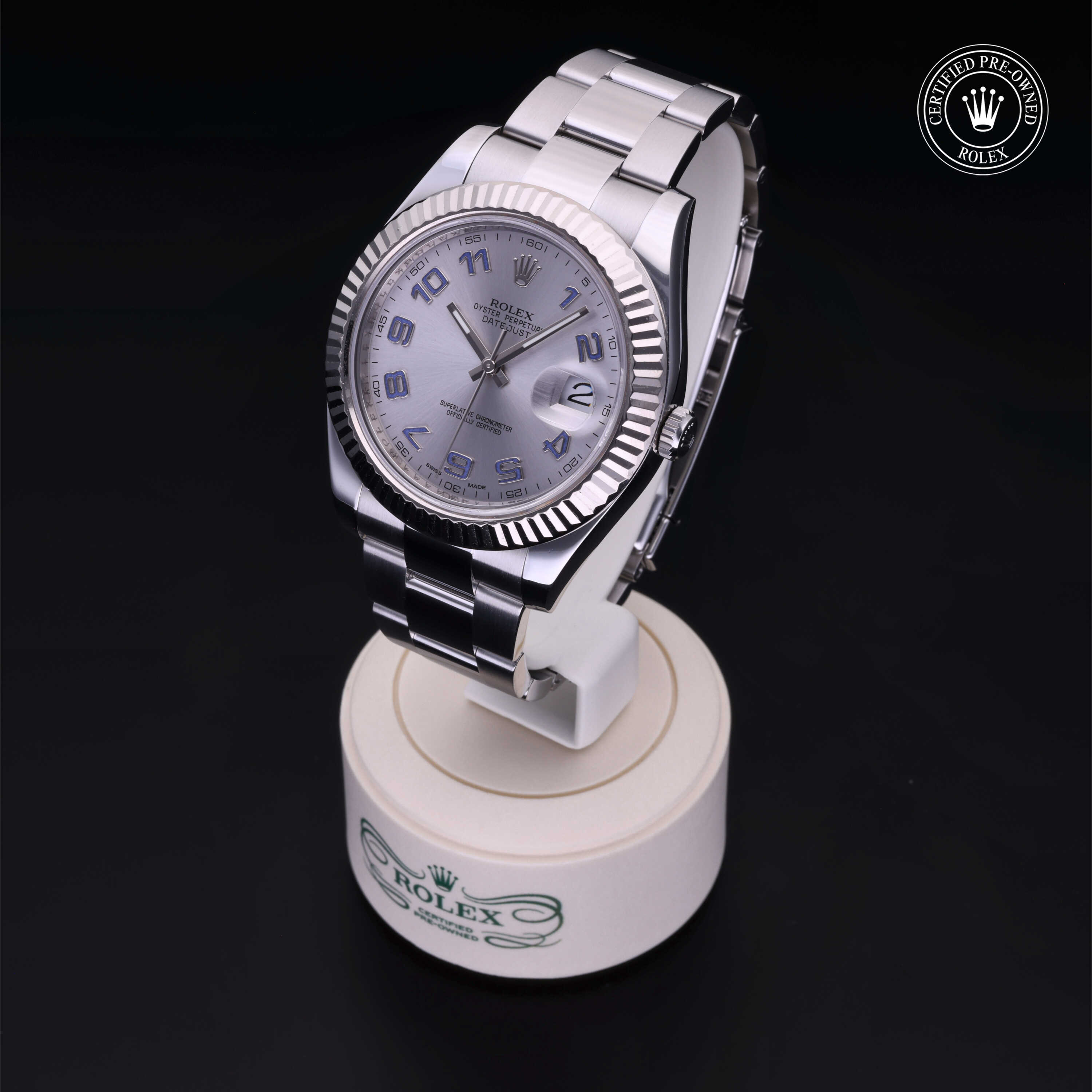 Rolex Datejust II in Rolesor 18 Carat White M116334-0001 at Wilson & Son Jewelers Rolex Datejust II in Rolesor 18 Carat White M116334-0001 at Wilson & Son Jewelers
