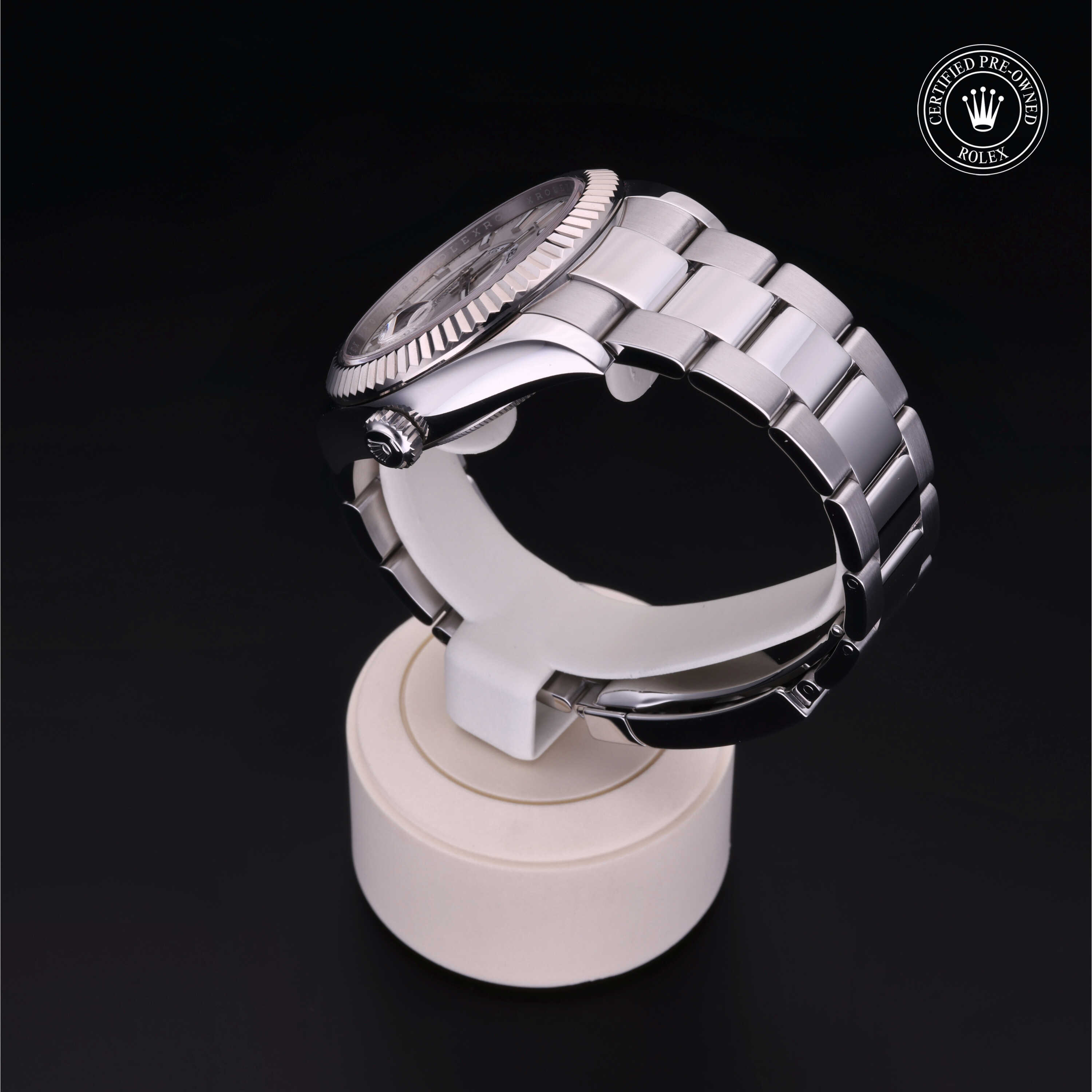 Rolex Sky-Dweller in Rolesor 18 Carat White M326934-0001 at Wilson & Son Jewelers