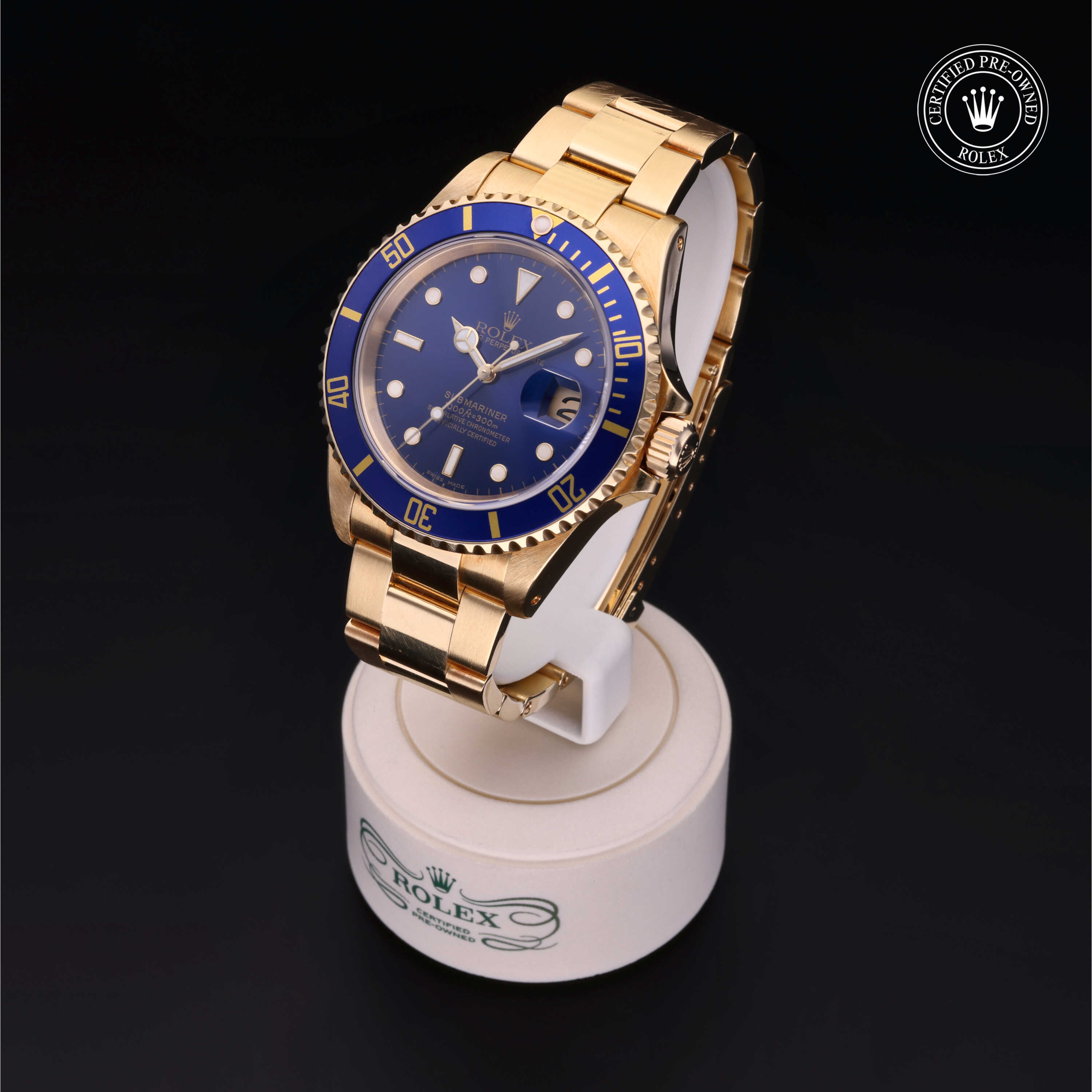 Rolex Submariner in Gold 18 Carat Yellow M16618-0007 at Wilson & Son Jewelers