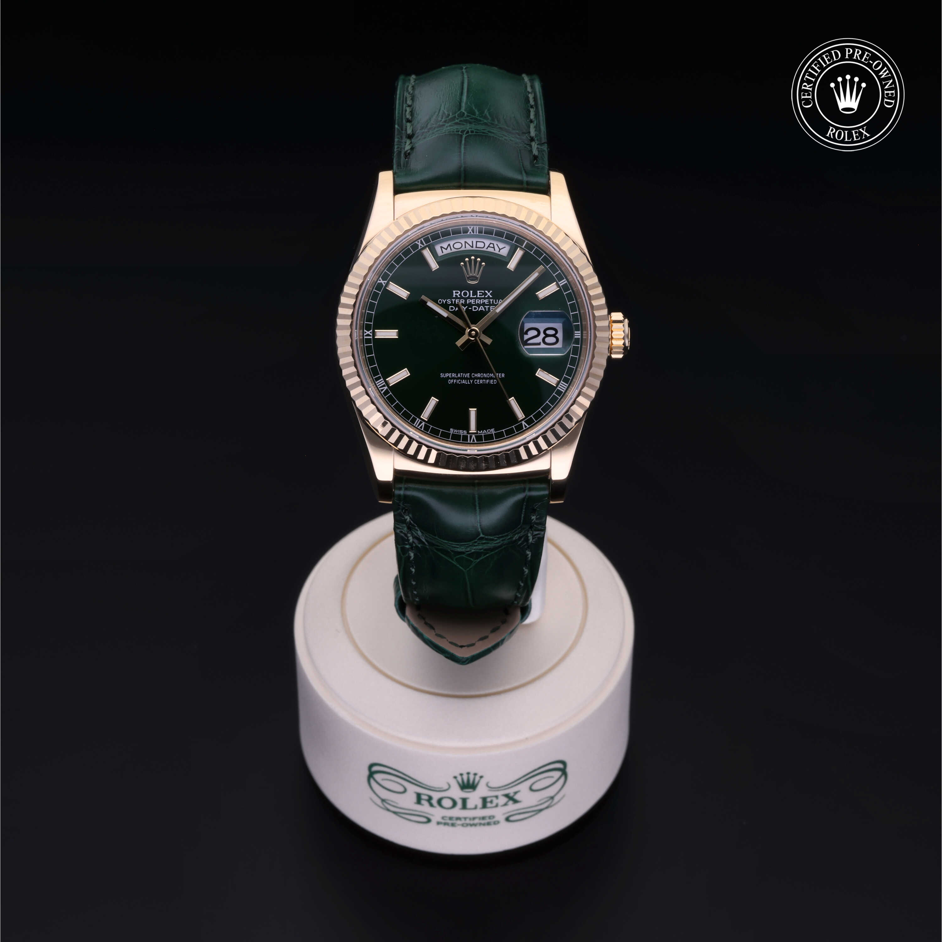 Rolex Day-Date in Gold 18 Carat Yellow M118138-0002 at Wilson & Son Jewelers