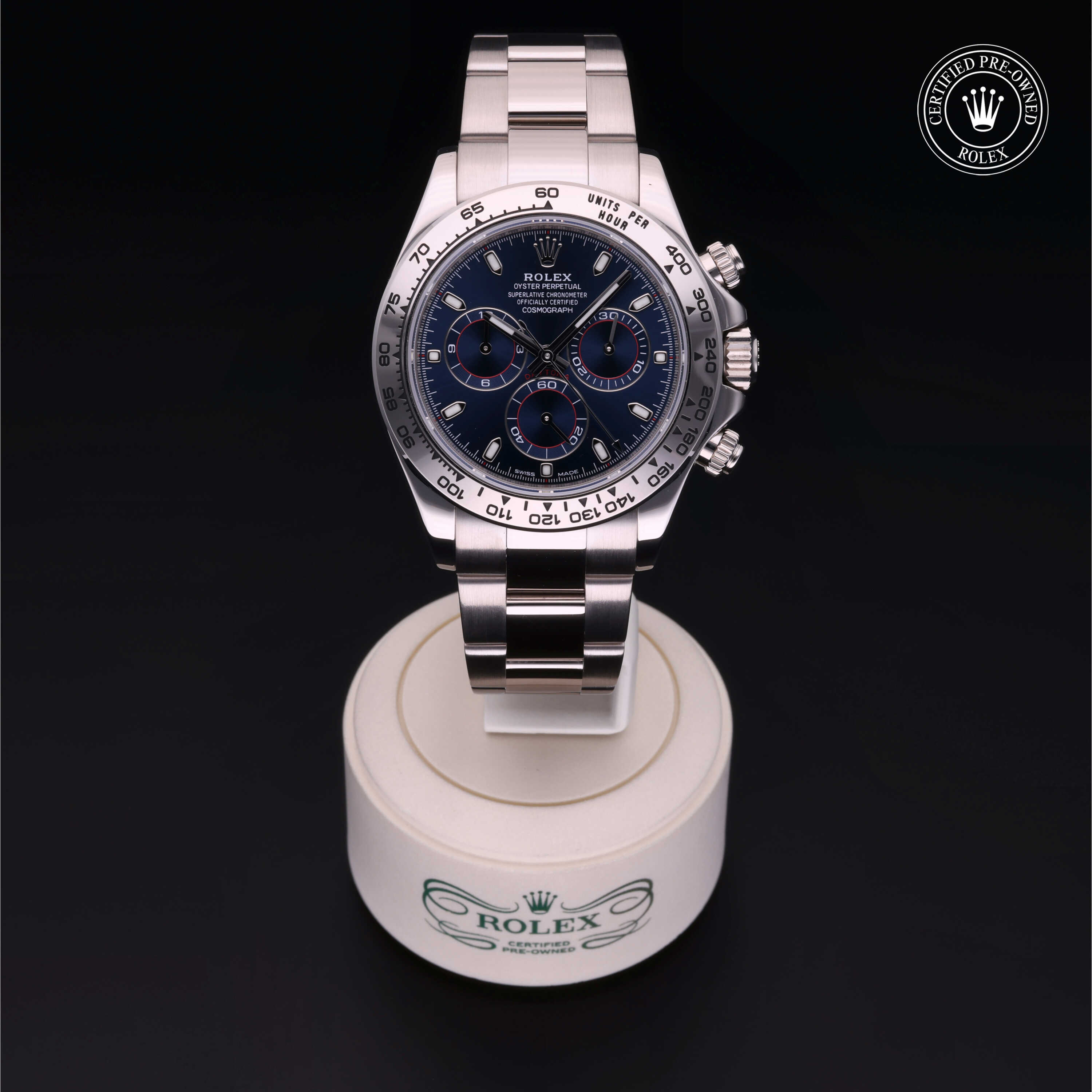 Rolex Cosmograph Daytona in Gold 18 Carat White M116509-0055 at Wilson & Son Jewelers