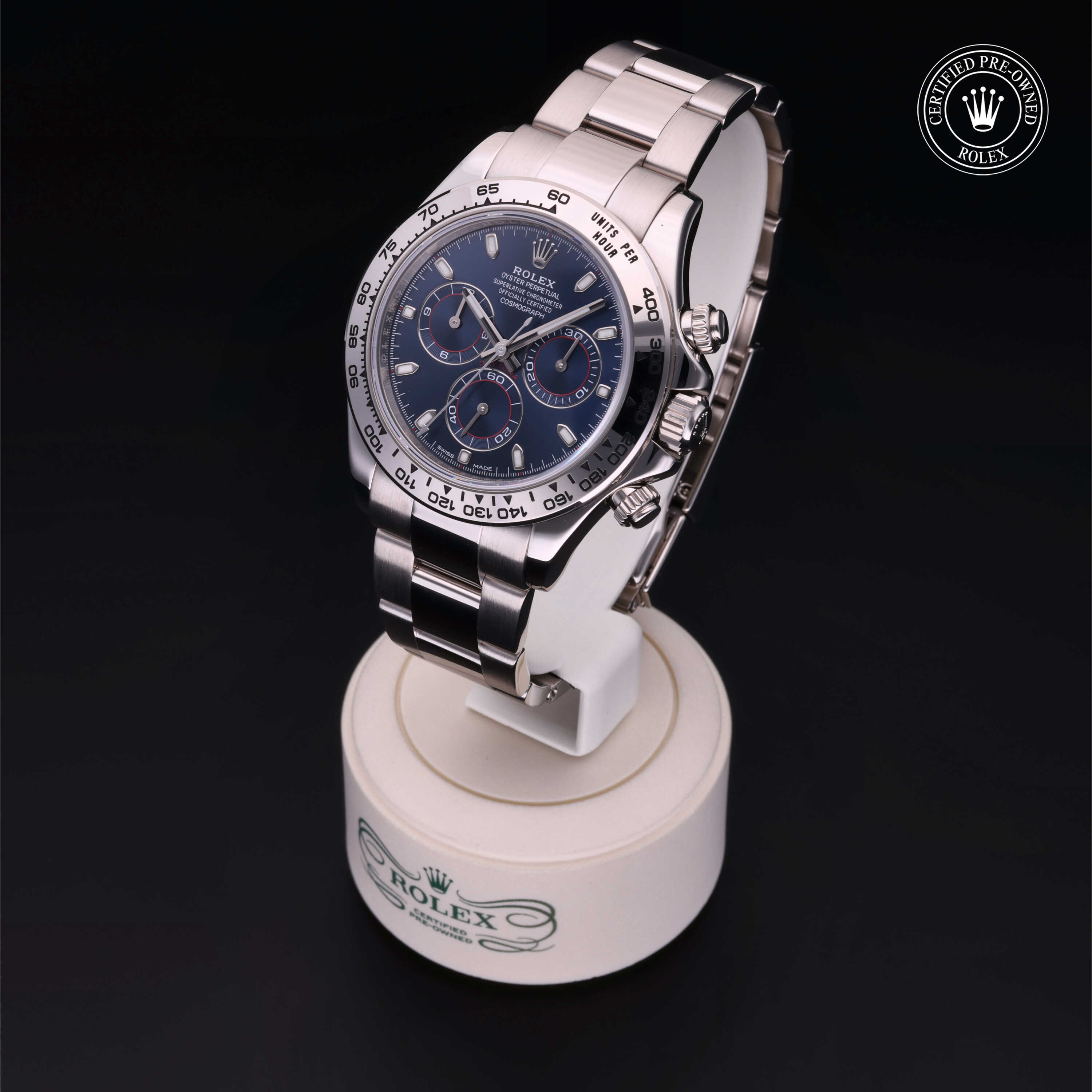 Rolex Cosmograph Daytona in Gold 18 Carat White M116509-0055 at Wilson & Son Jewelers