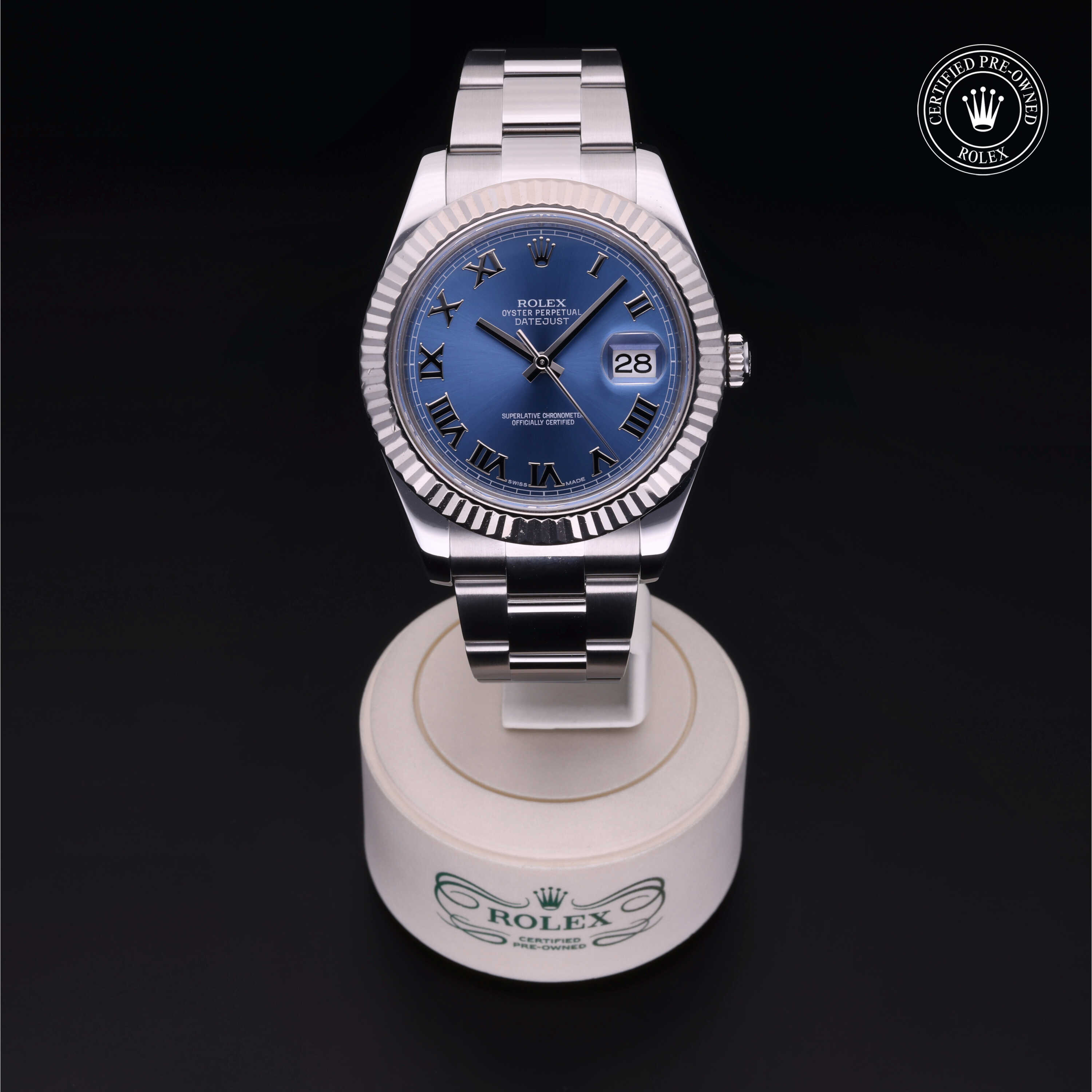 Rolex Datejust II in Rolesor 18 Carat White M116334-0004 at Wilson & Son Jewelers