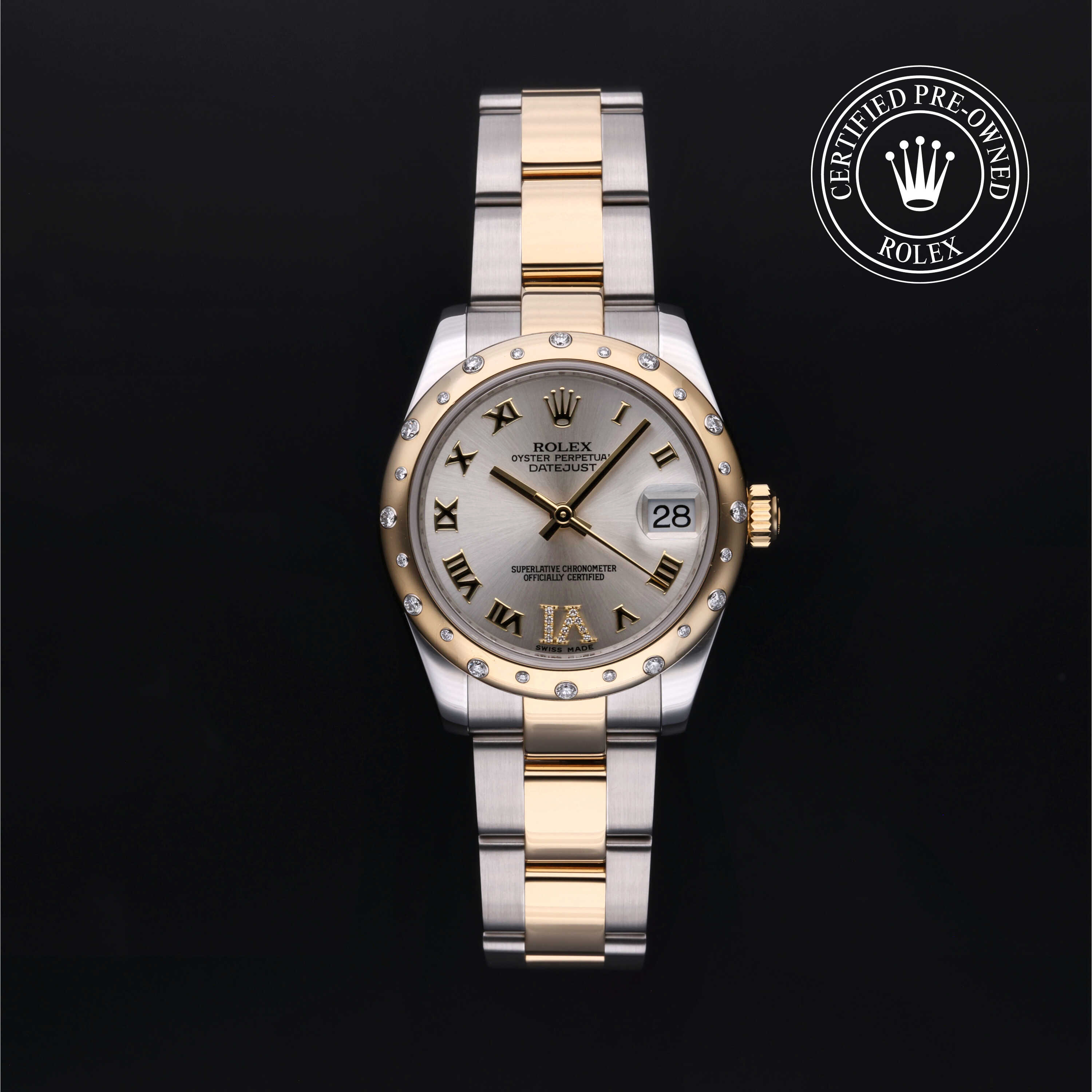 Rolex Datejust in Rolesor 18 Carat Yellow M178343-0002 at Wilson & Son Jewelers