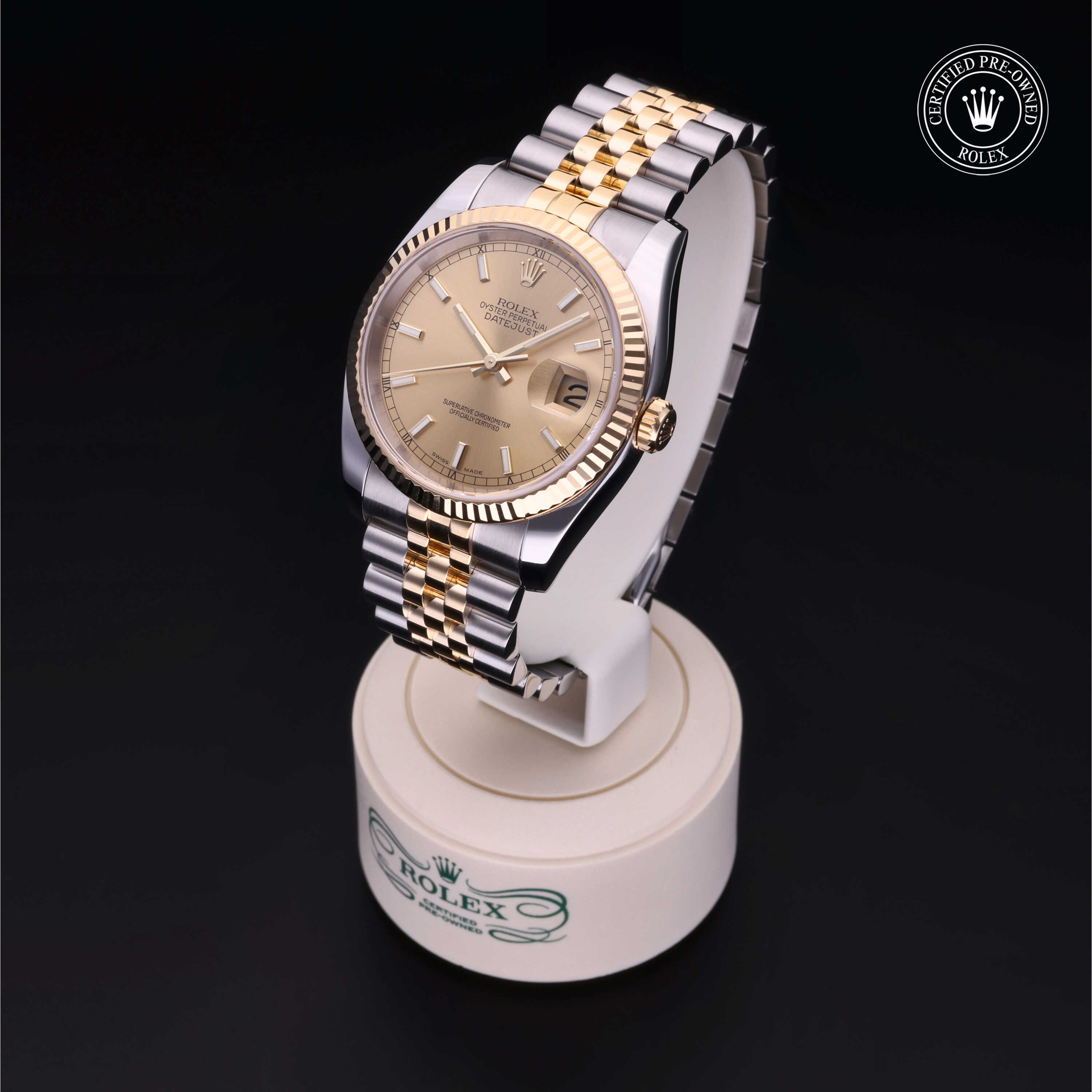Rolex Datejust in Rolesor 18 Carat Yellow M116233-0075 at Wilson & Son Jewelers