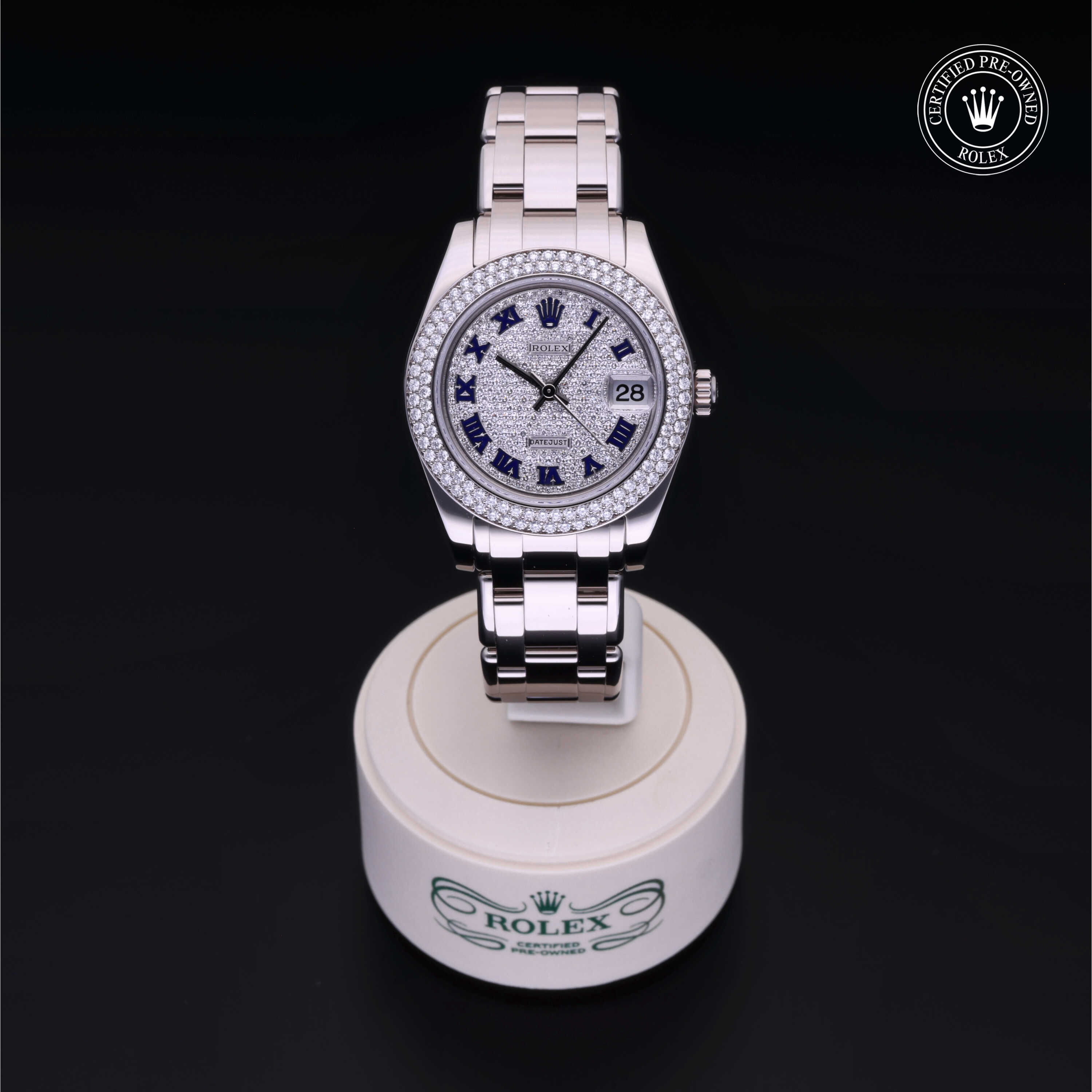 Rolex Pearlmaster in Gold 18 Carat White M81339-0012 at Wilson & Son Jewelers