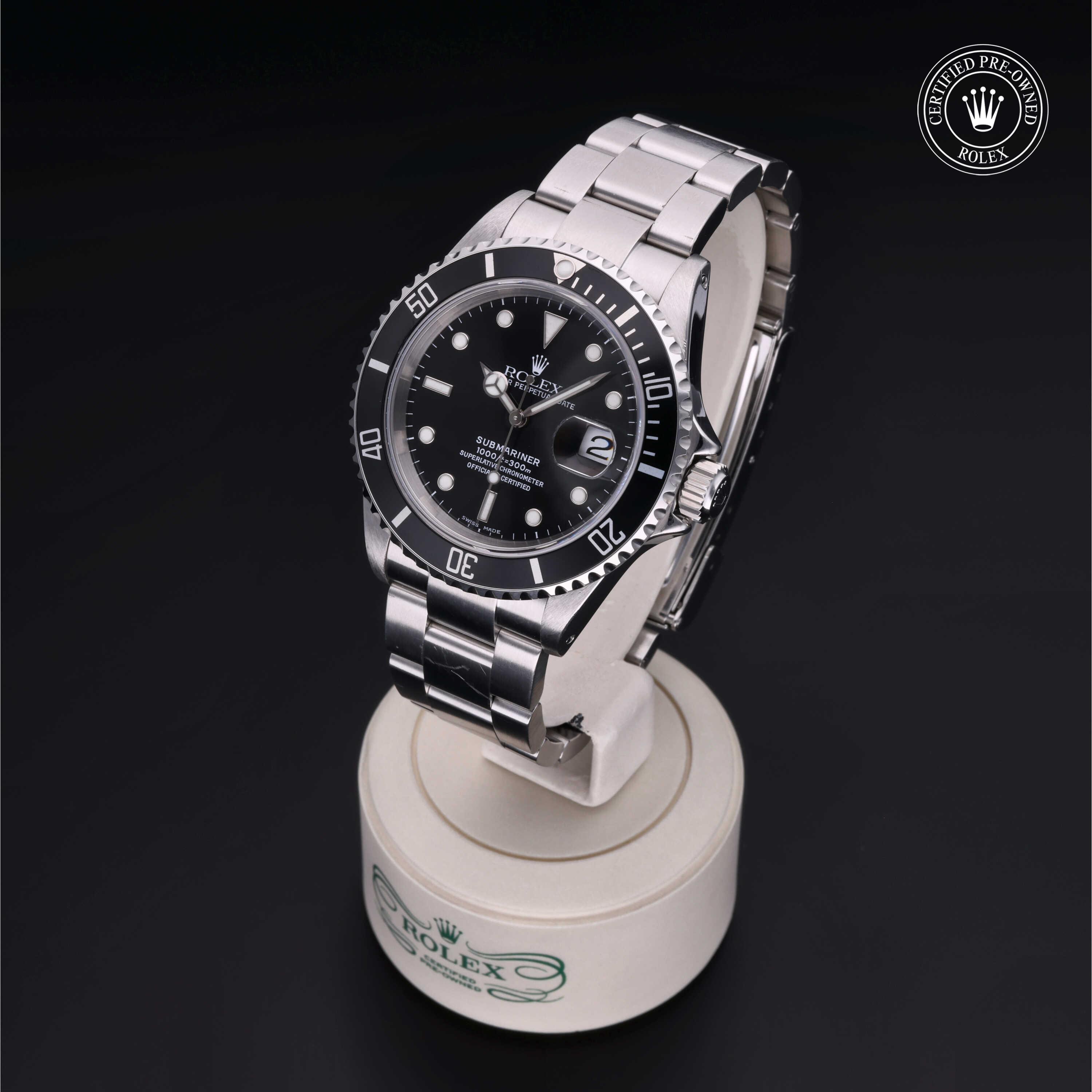 Rolex Submariner in Steel M16610-0006 at Wilson & Son Jewelers