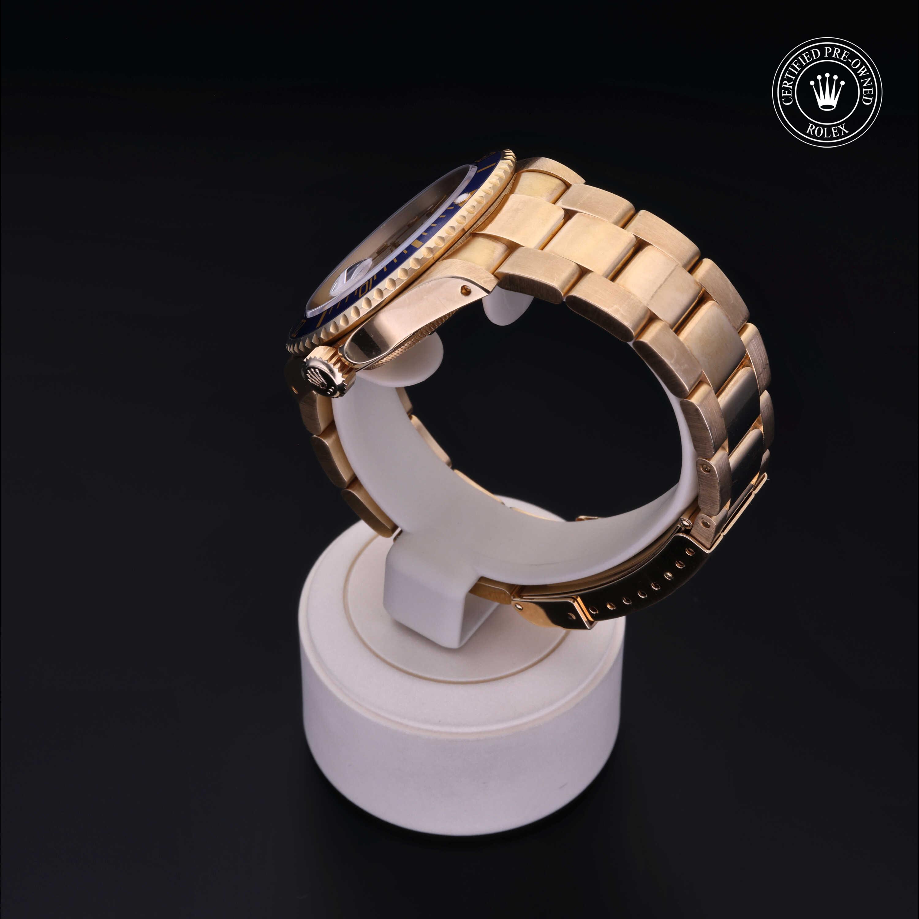 Rolex Submariner in Gold 18 Carat Yellow M16618-0005 at Wilson & Son Jewelers