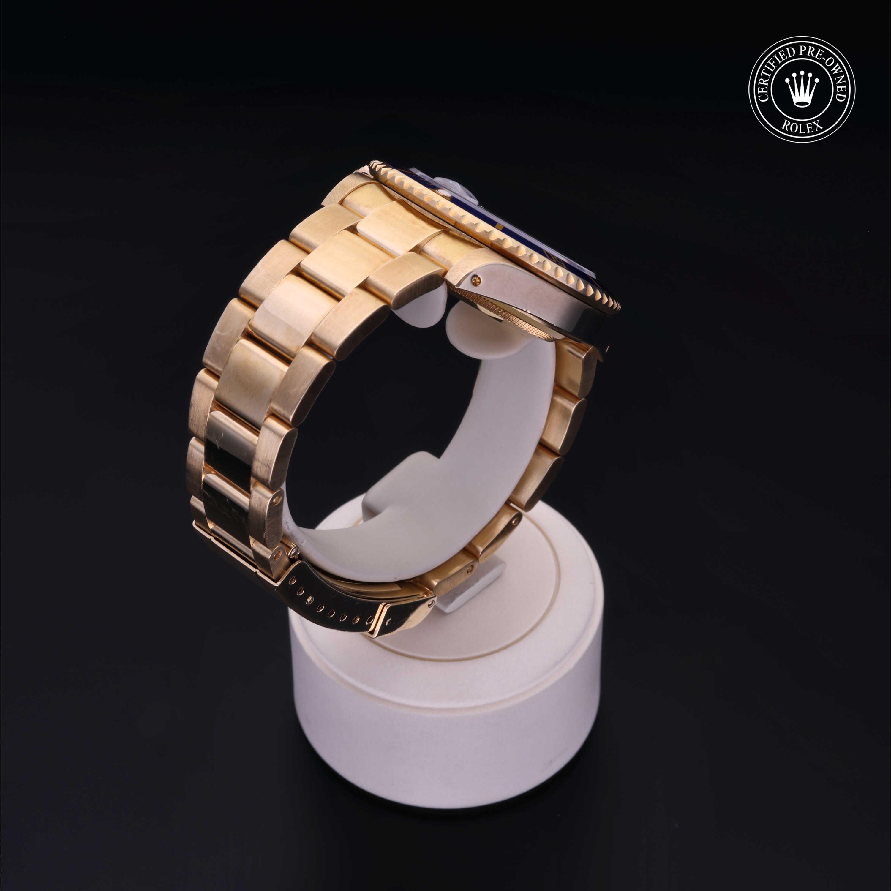 Rolex Submariner in Gold 18 Carat Yellow M16618-0005 at Wilson & Son Jewelers