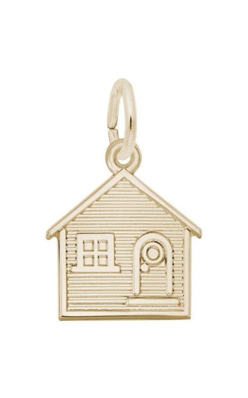 14K Yellow Gold House Charm