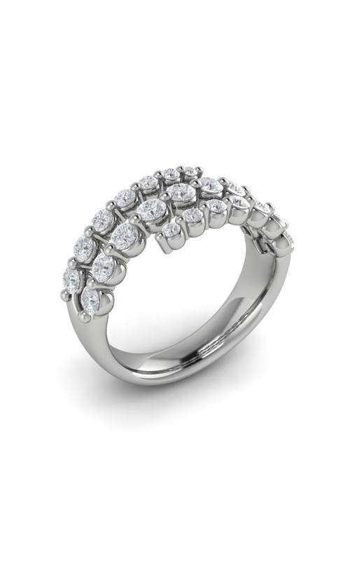 VLORA Sofia Diamond Three Row Wrap Ring