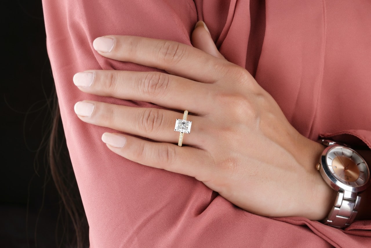 Emerald Cut Rings Emerald Cut Rings